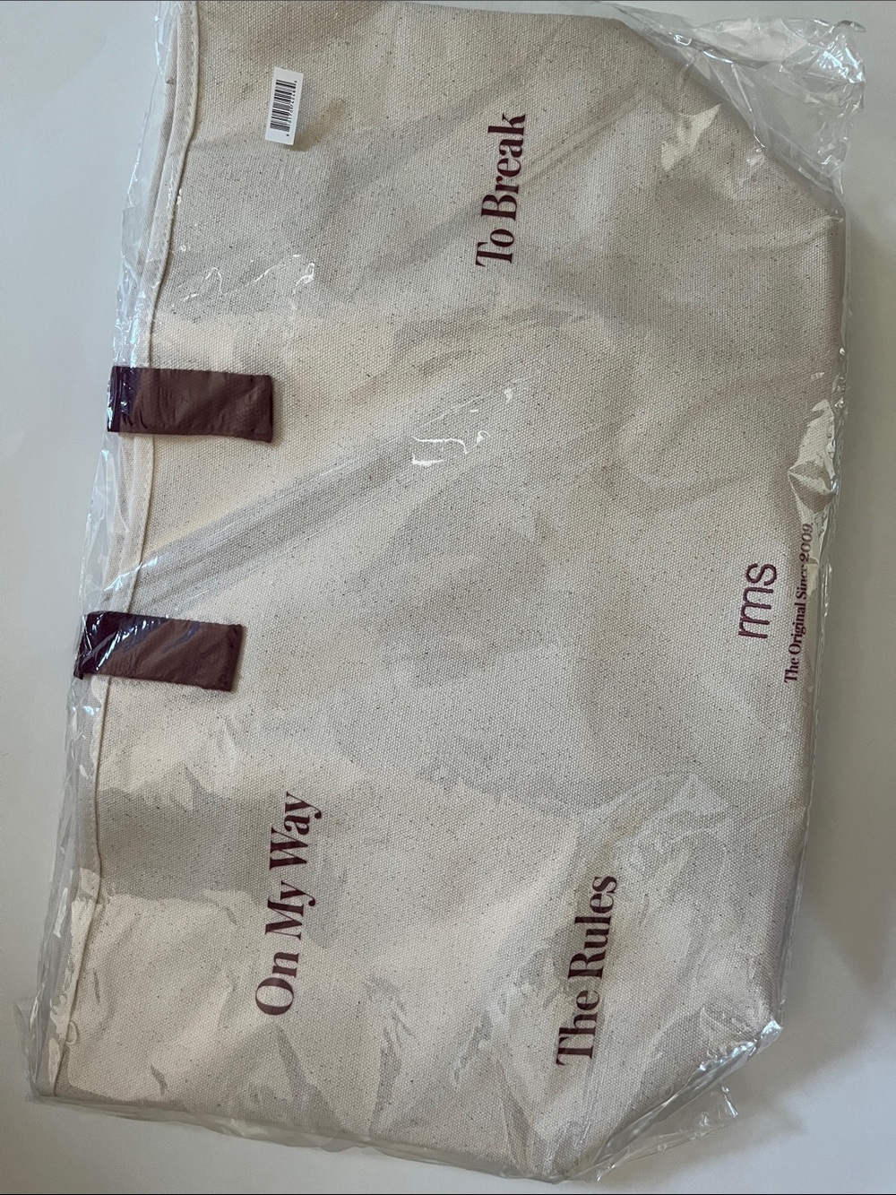RMS Beauty Canvas Tote
